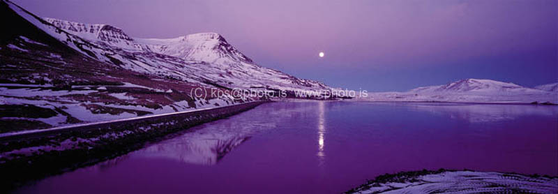 Kollafjörður að kveldi